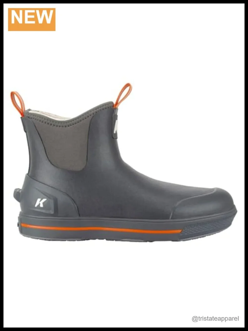 Women's Waterproof Ankle Boots Fleece Lined Winter Pull-On Rubber Chelsea